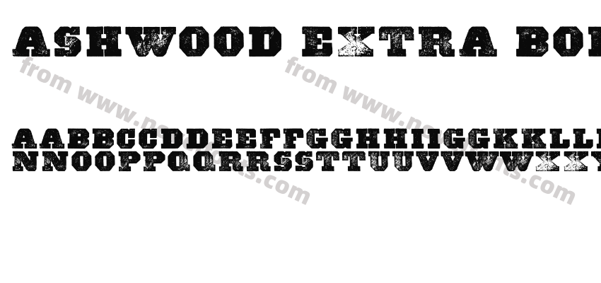 Ashwood Extra Bold WFPreview