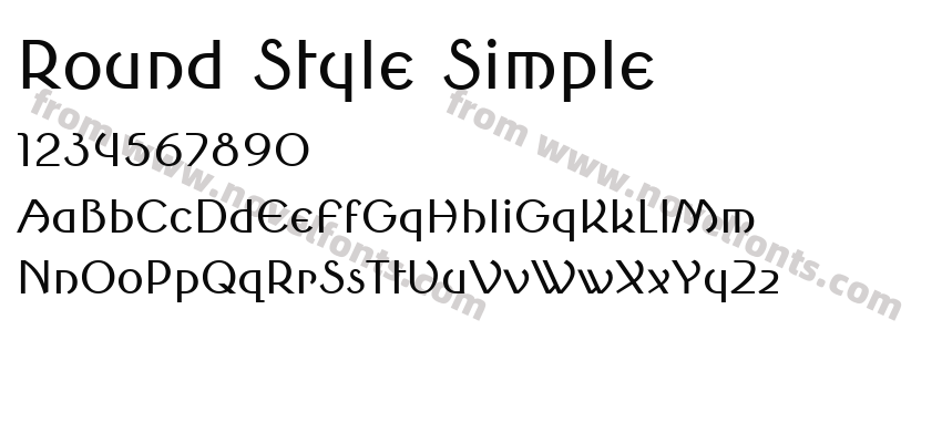 Round Style SimplePreview