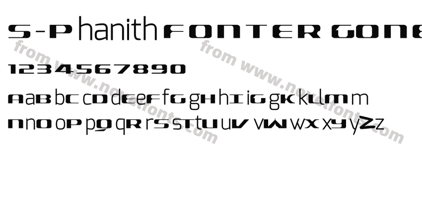 S-Phanith FONTER GONEPreview