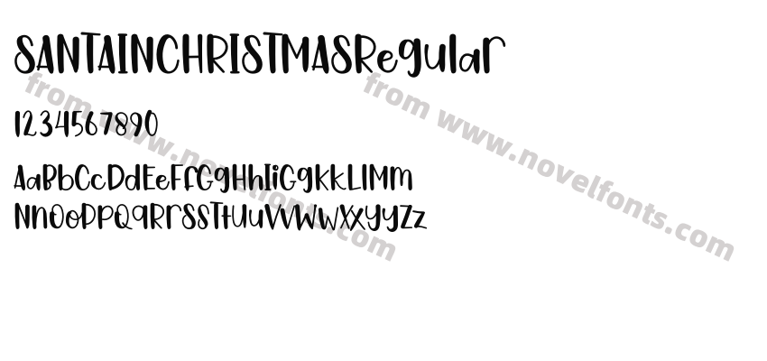 SANTAINCHRISTMASRegularPreview