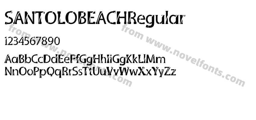 SANTOLOBEACHRegularPreview