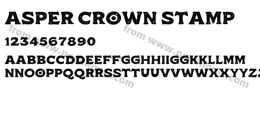 Asper Crown StampPreview