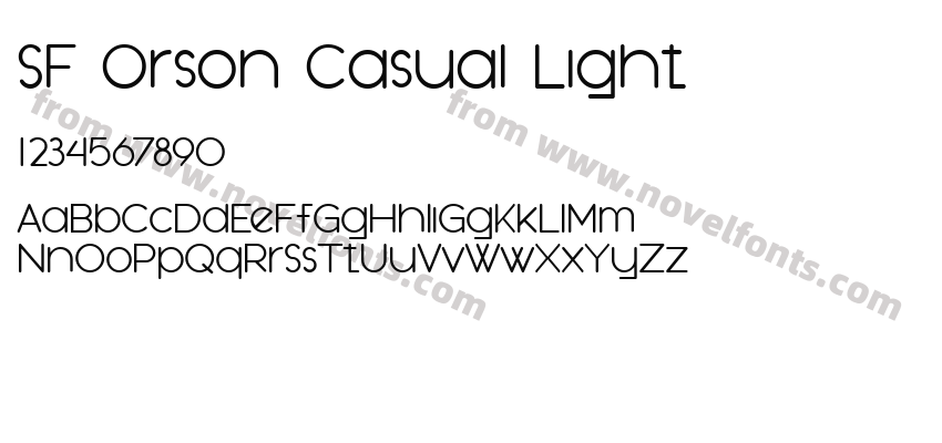 SF Orson Casual LightPreview