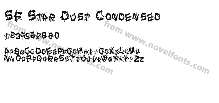 SF Star Dust CondensedPreview