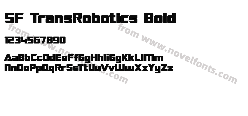 SF TransRobotics BoldPreview