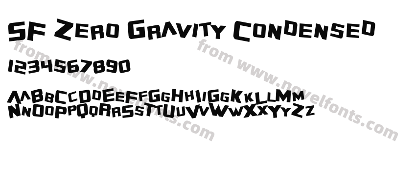 SF Zero Gravity CondensedPreview