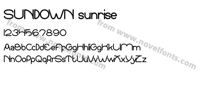 SUNDOWN sunrisePreview