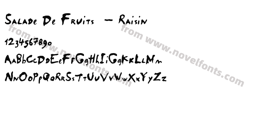 Salade De Fruits  — RaisinPreview