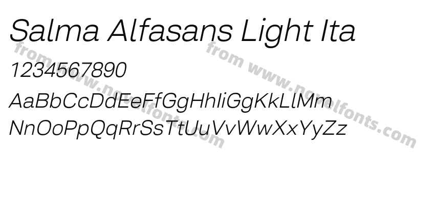 Salma Alfasans Light ItaPreview