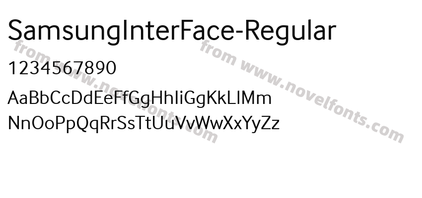 SamsungInterFace-RegularPreview