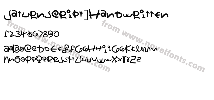 Saturnscript_HandwrittenPreview