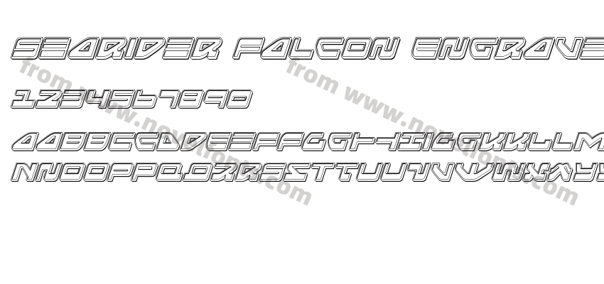 Searider Falcon Engraved ItalPreview