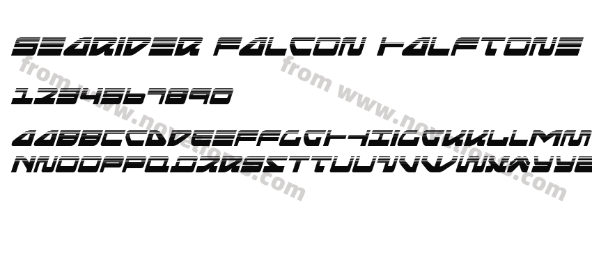 Searider Falcon Halftone ItalPreview