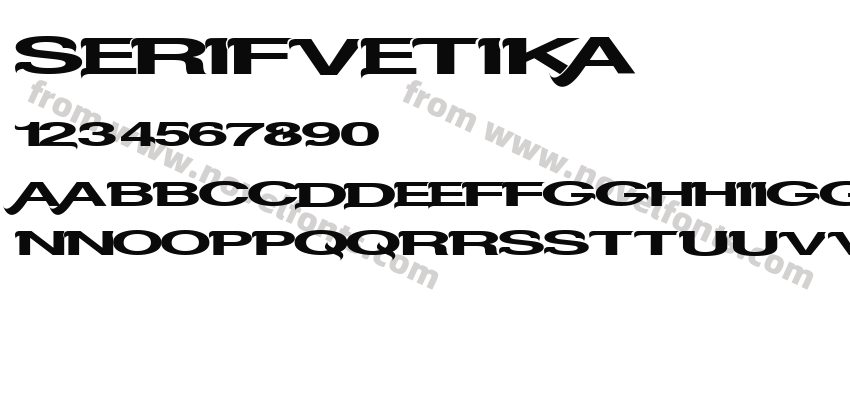 SerifvetikaPreview