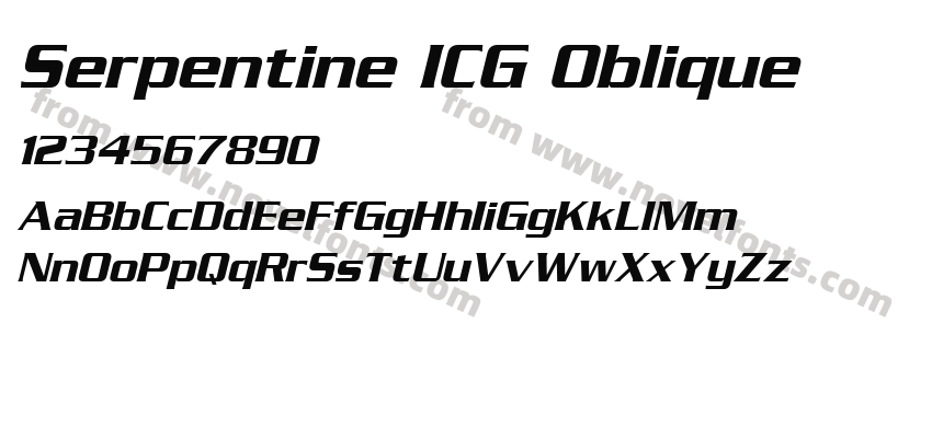 Serpentine ICG ObliquePreview