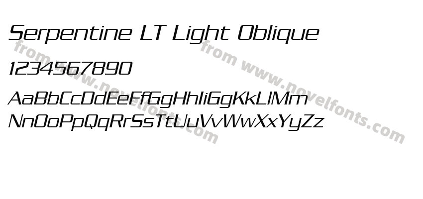 Serpentine LT Light ObliquePreview