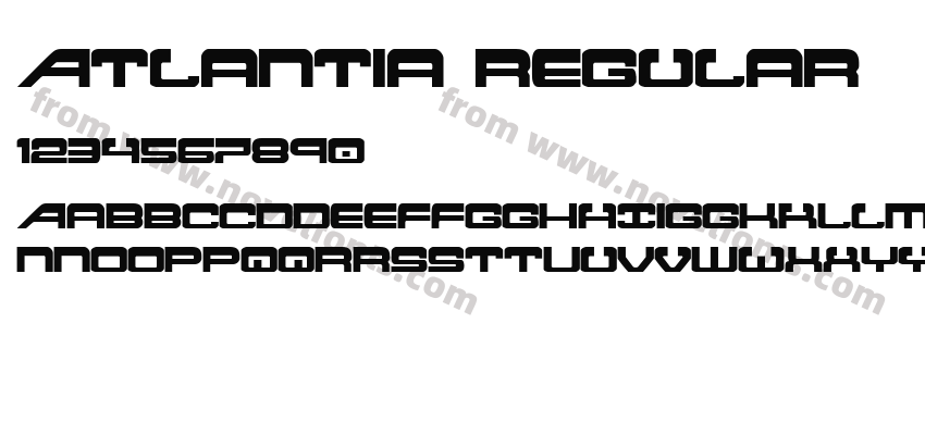 Atlantia RegularPreview