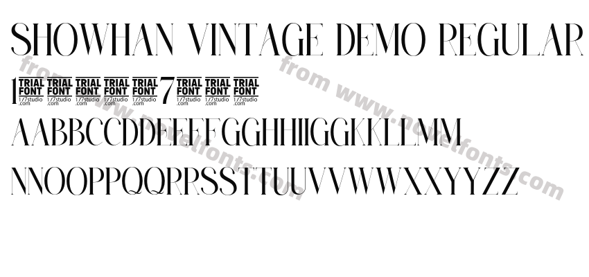 Showhan Vintage Demo RegularPreview