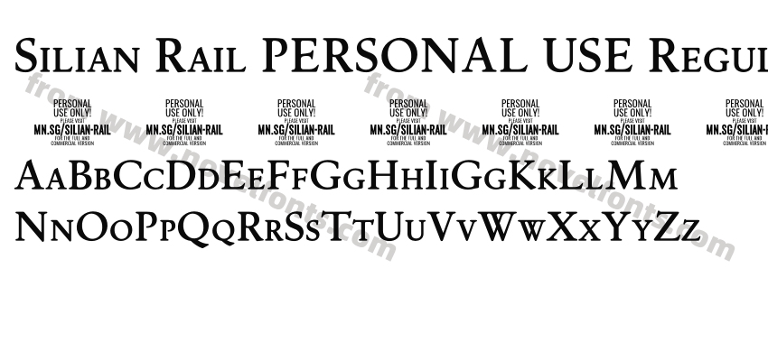 Silian Rail PERSONAL USE RegularPreview