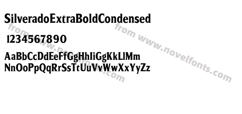 SilveradoExtraBoldCondensedPreview