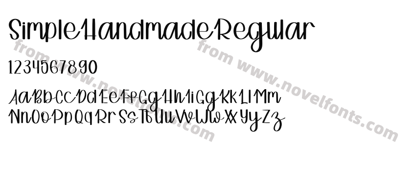 SimpleHandmadeRegularPreview