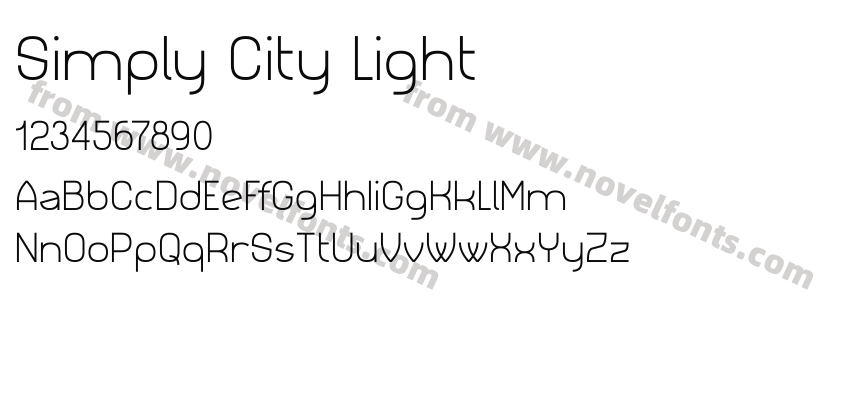 Simply City LightPreview