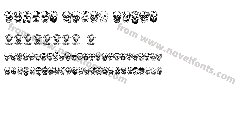 Skulls Party IconsPreview