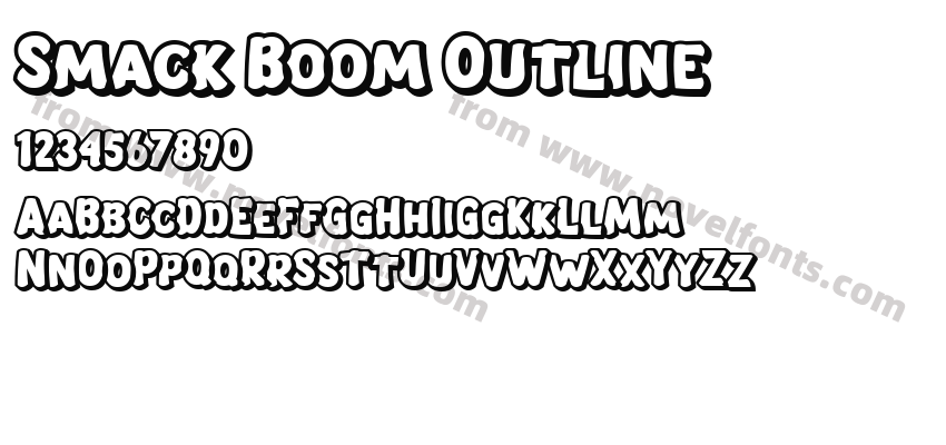 Smack Boom OutlinePreview