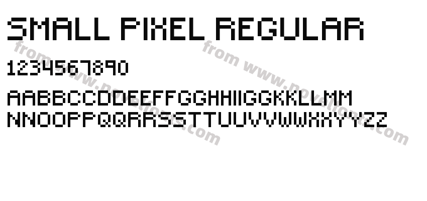 Small Pixel RegularPreview