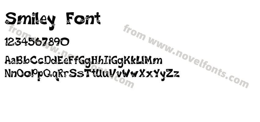 Smiley FontPreview