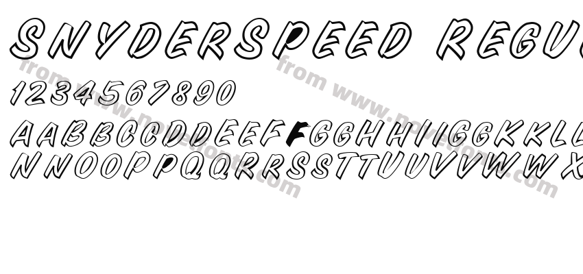 SnyderSpeed RegularPreview