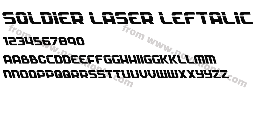 Soldier Laser LeftalicPreview