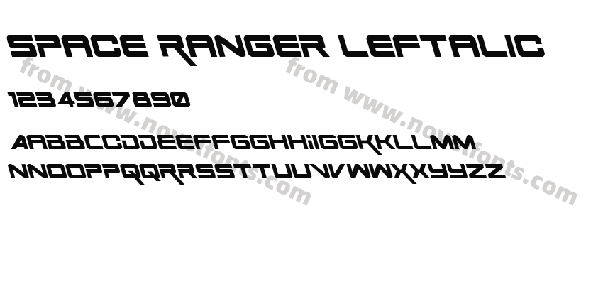 Space Ranger LeftalicPreview