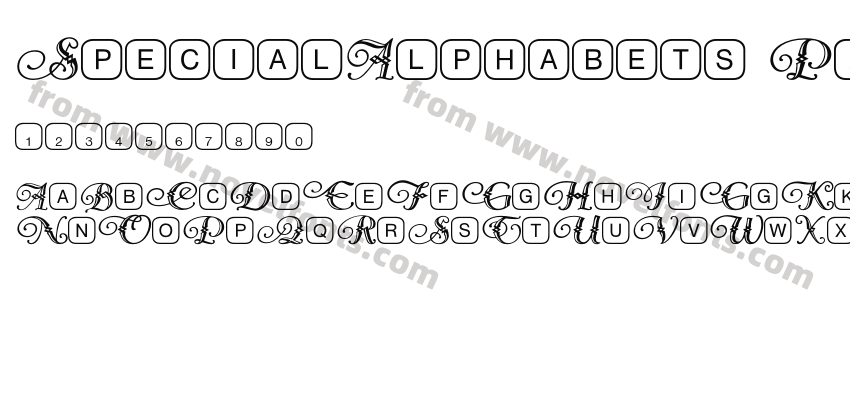 SpecialAlphabets P08Preview