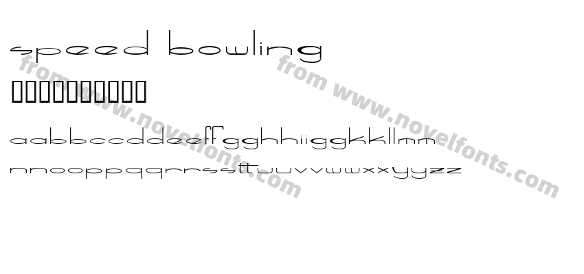 Speed BowlingPreview