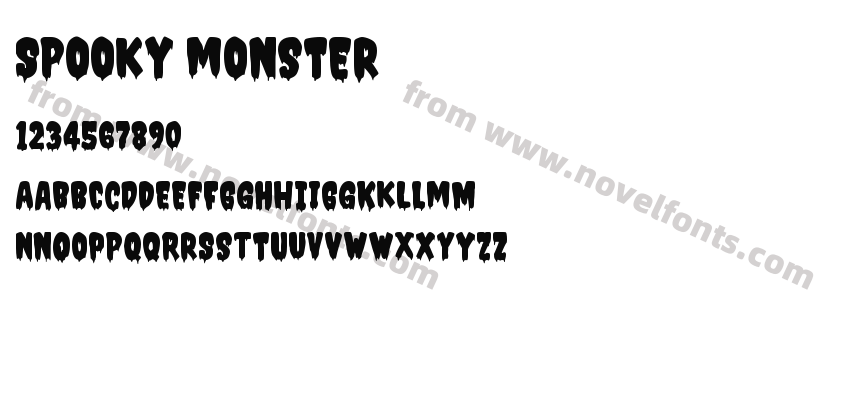 Spooky MonsterPreview