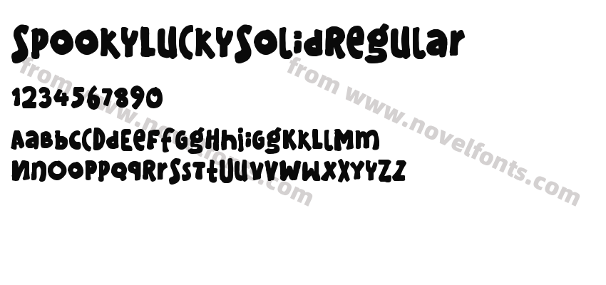 SpookyLuckySolidRegularPreview