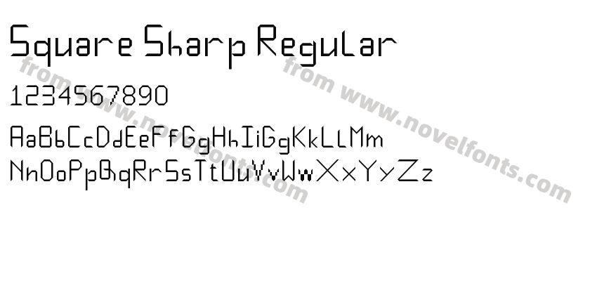 Square Sharp RegularPreview