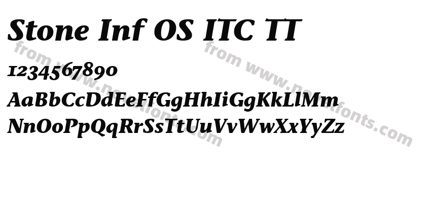 Stone Inf OS ITC TTPreview