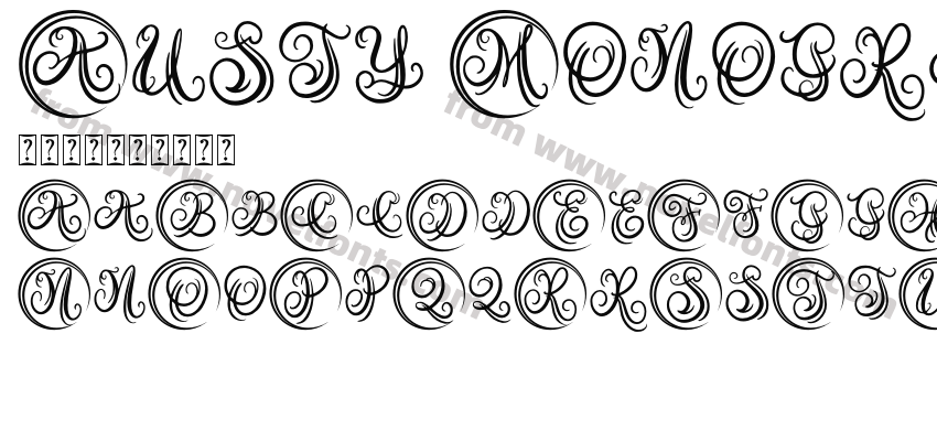 Austy MonogramPreview