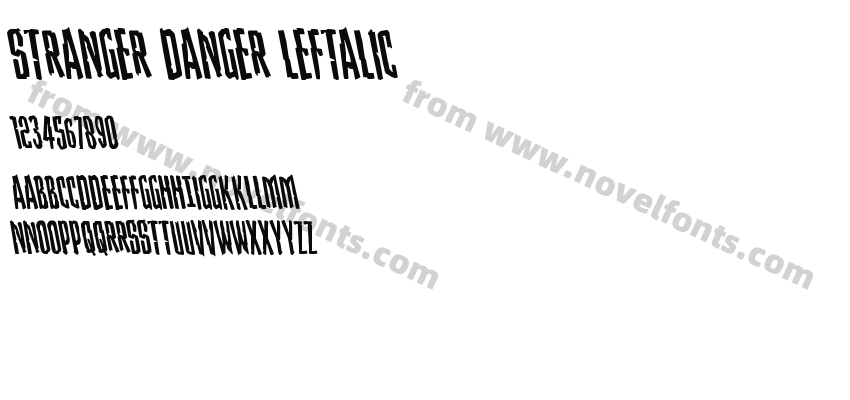 Stranger Danger LeftalicPreview