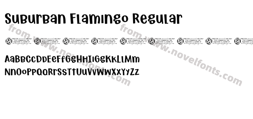 Suburban Flamingo RegularPreview