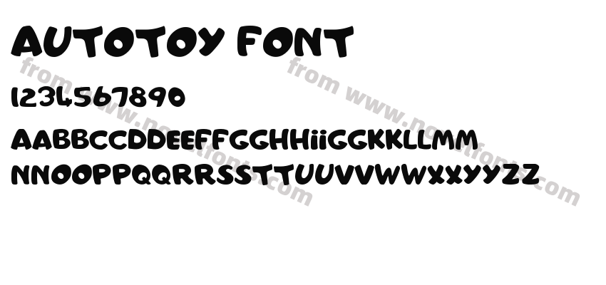 AutoToy fontPreview