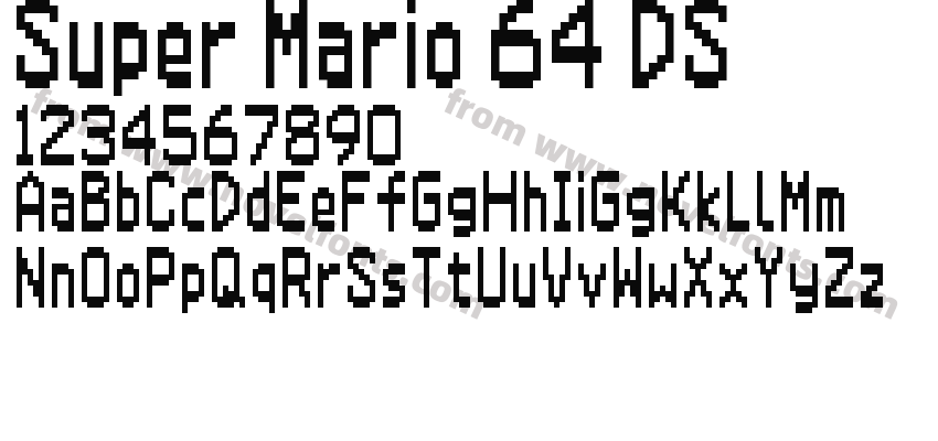 Super Mario 64 DSPreview