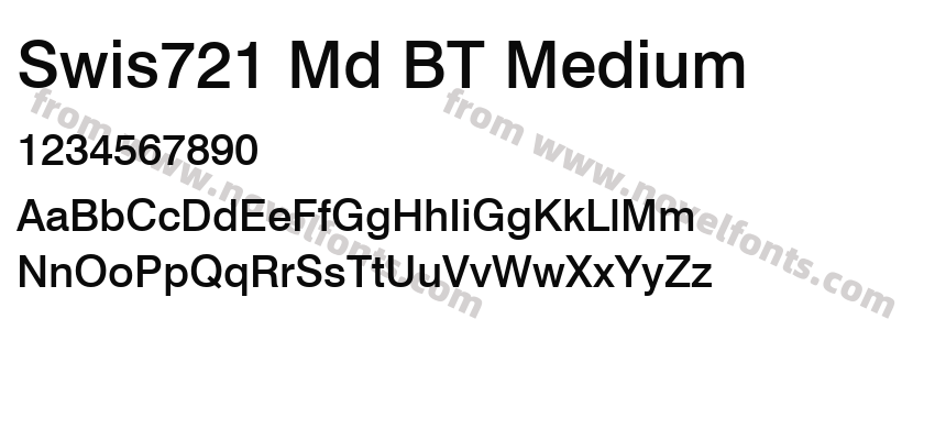 Swis721 Md BT MediumPreview