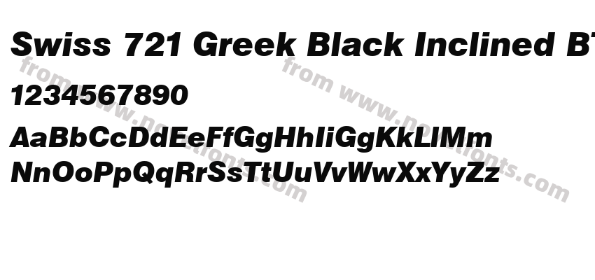 Swiss 721 Greek Black Inclined BTPreview