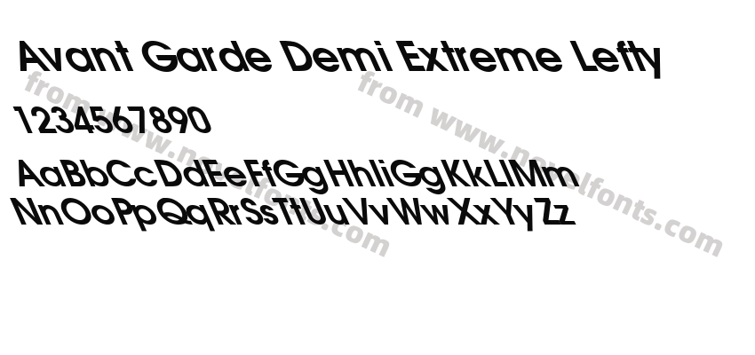 Avant Garde Demi Extreme LeftyPreview