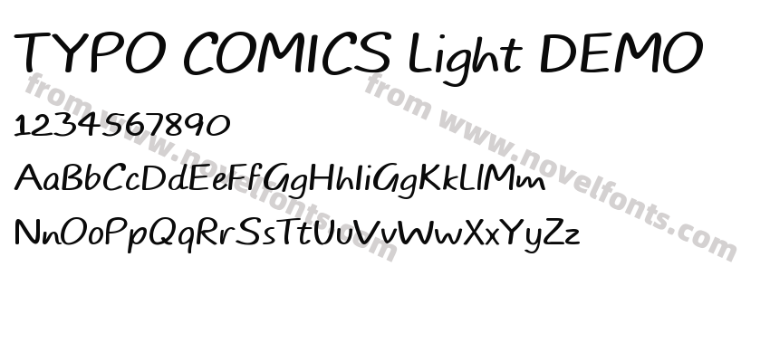 TYPO COMICS Light DEMOPreview