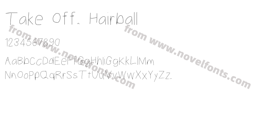 Take Off, HairballPreview