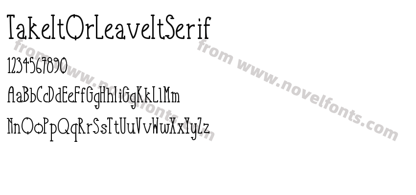 TakeItOrLeaveItSerifPreview